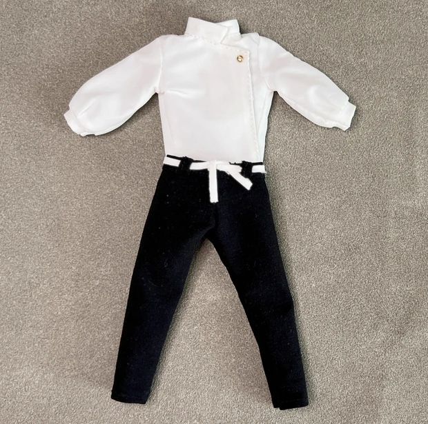 Handmade 1/12 Japanese Anime College Uniform Frock Taoist Robe Combat Clothing Accessories for SHF Romankey Action Figure - Image 14