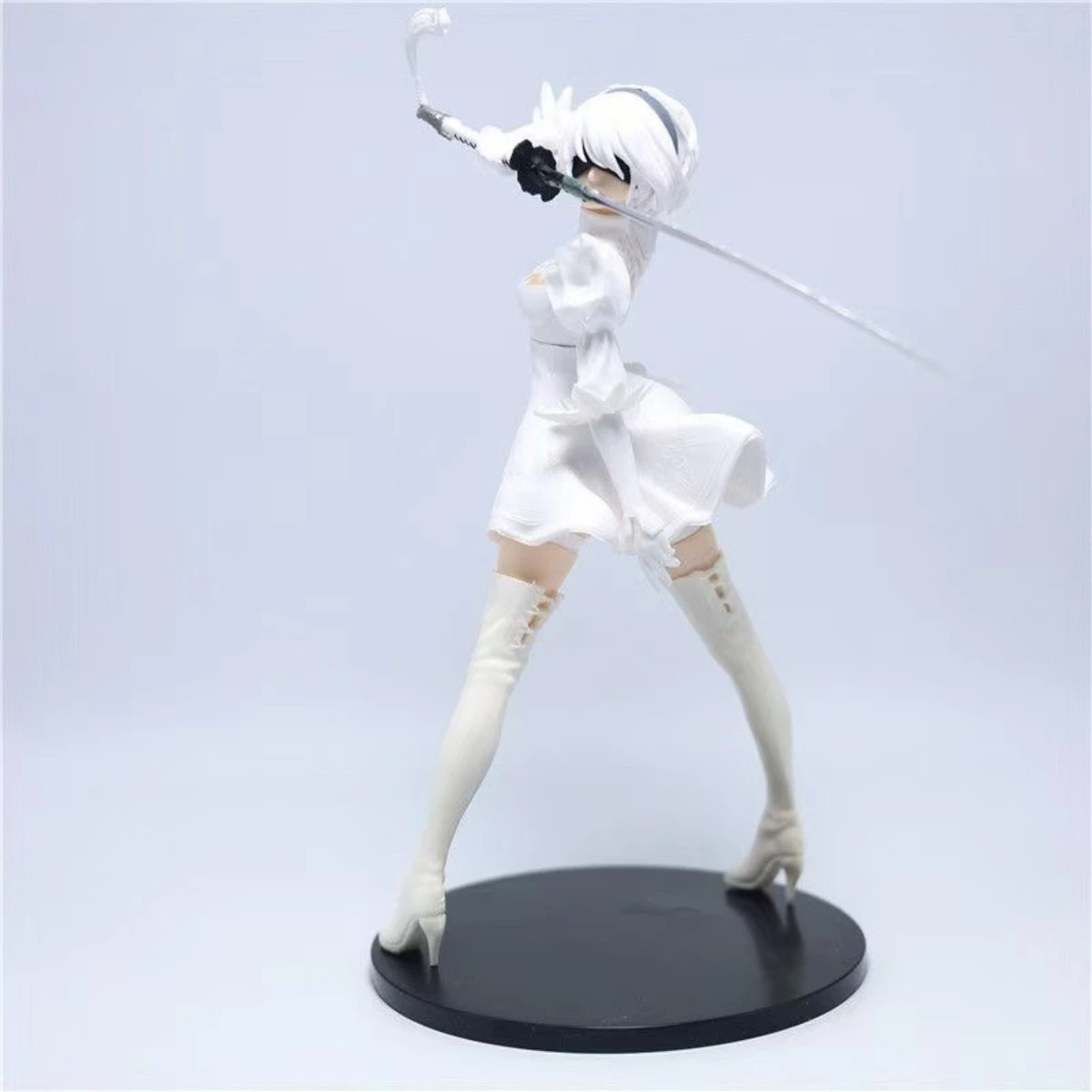 18CM Anime NieR: Automata – YoRHa No. 2 Type B – Version 2.0 Premium Chokonose Model Toy Doll Action Figure