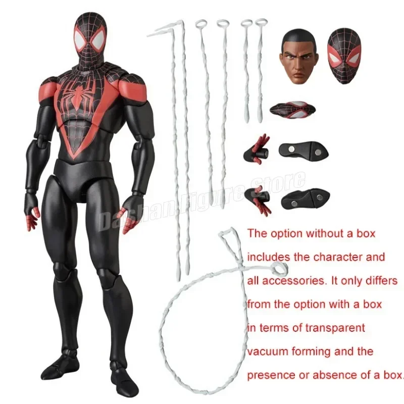 CT Toys Mafex 186 Scarlet Spider Action Figure Comic Wolverine Spiderman Figure Collection Shf The Amazing Spider-Man Model Toys - Image 13