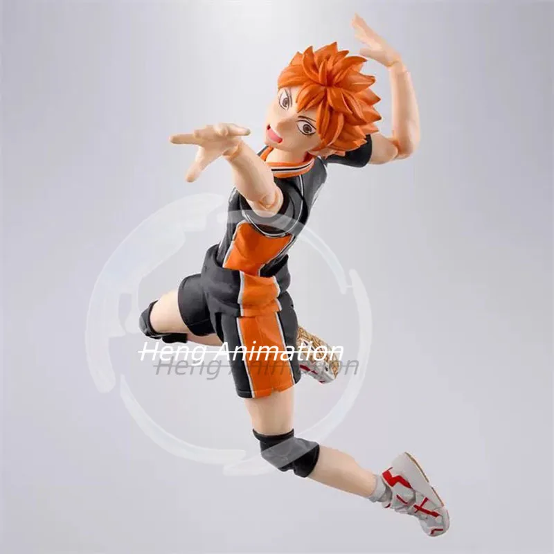 Bandai Haikyuu Action Figure SHF Hinata Shoyo Karasuno Hight School High Poseability Collectibles Anime Figures Toys Boys Gift - Image 3