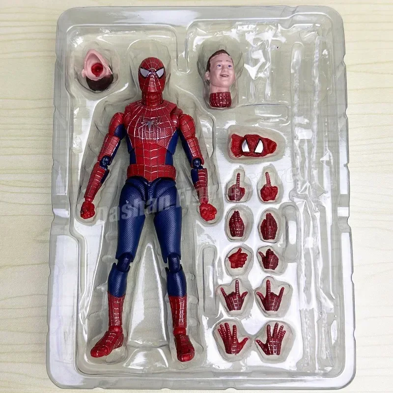 CT Toys Mafex 186 Scarlet Spider Action Figure Comic Wolverine Spiderman Figure Collection Shf The Amazing Spider-Man Model Toys - Image 17