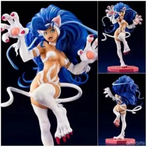 Cartoon Animation Night Warriors Darkstalkers' Revenge Felicia Hand-Made Model Doll Collectible Beautiful Girl Action Figure Toy