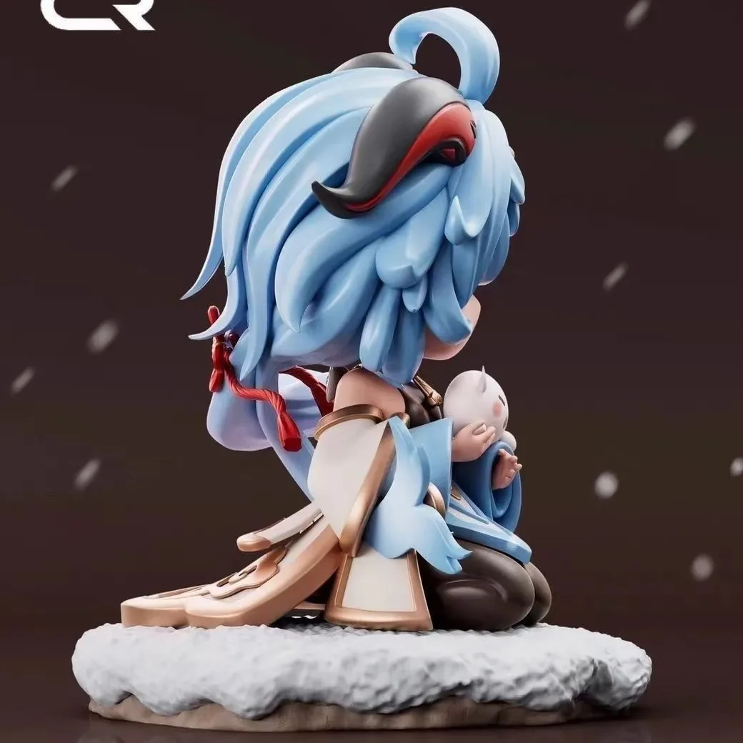 New Hot Game Genshin Impact Anime Girl Figure 16cm Ganyu Keqing Yae Miko Figurine Collection PVC Model Doll Children Toys Gifts - Image 5