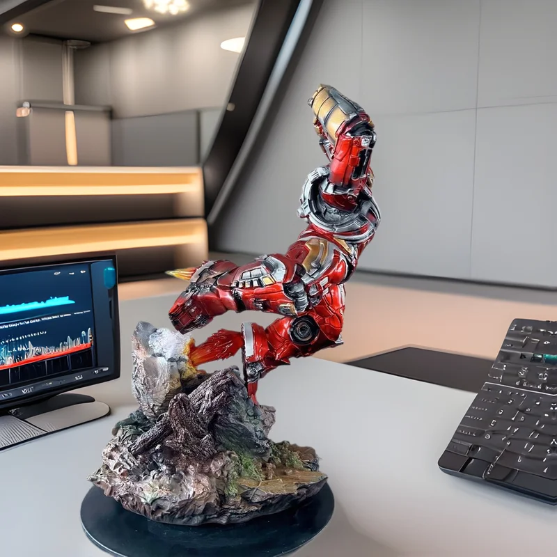 Marvel Hulkbuster 50cm Tall Floor Standing Power Pose Collectible Figure Exquisite Room Decoration Handsome Holiday Gifts