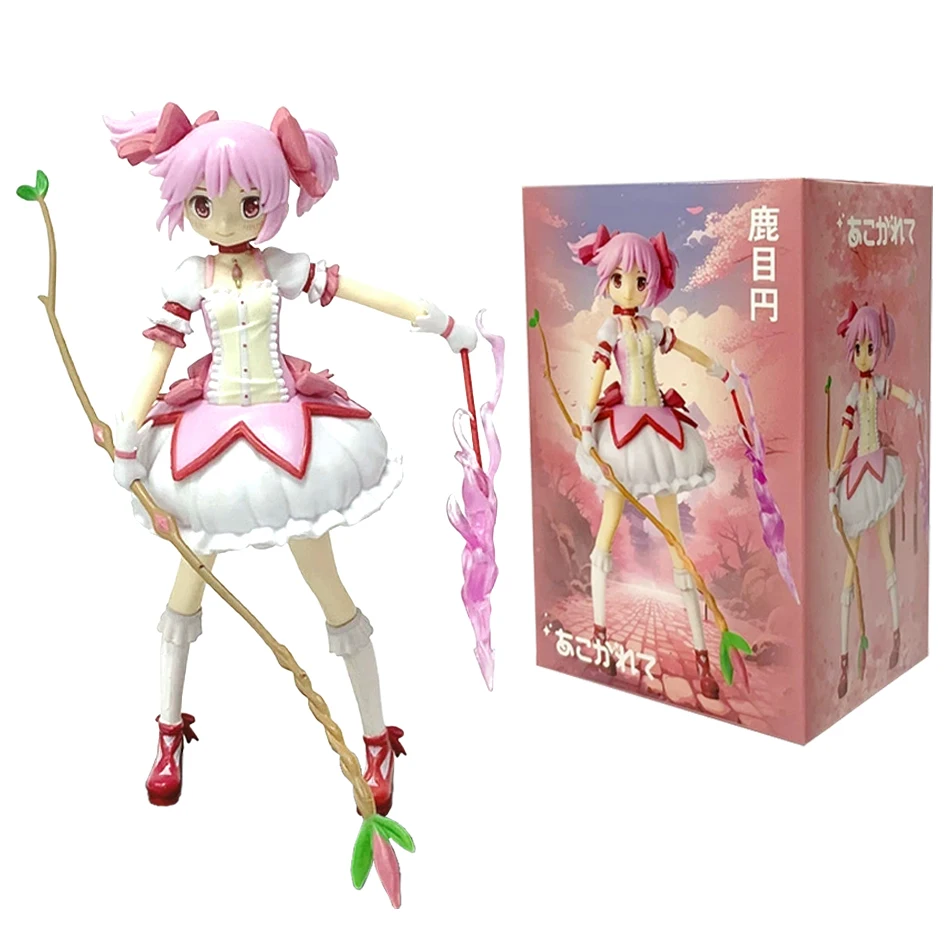 17-18cm Puella Magi Madoka Magica Aniem Figure Kaname Madoka Magic Girl PVC Anime Action Figures Anime Cartoon Model Toy Gifts - Image 7