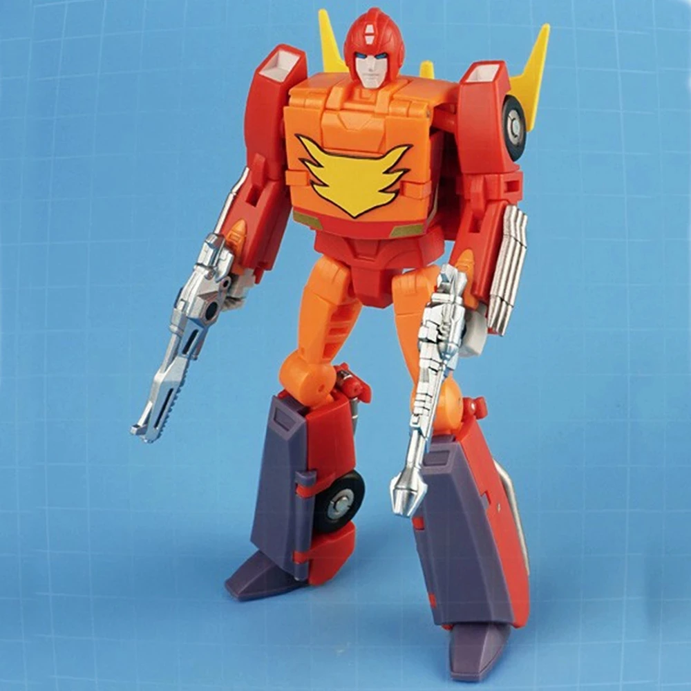 MFT Transformation MS21 MS-21 G1 Hot Rod Rodimus Prime Flame Walker Mini Pocket Warrior KO Action Figure Robot Toys