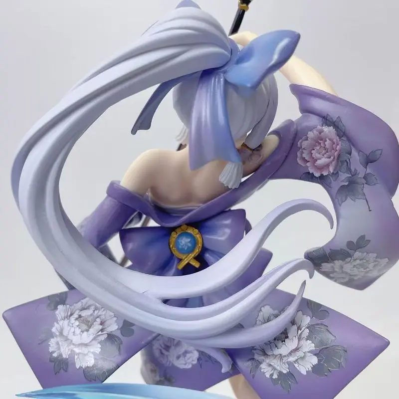 Around The Game, High-Quality Df Original Drawn Sword Kamisato Ayaka Bathrobe Battle Scene Hand Made Model, Decoration And Hand - Image 4