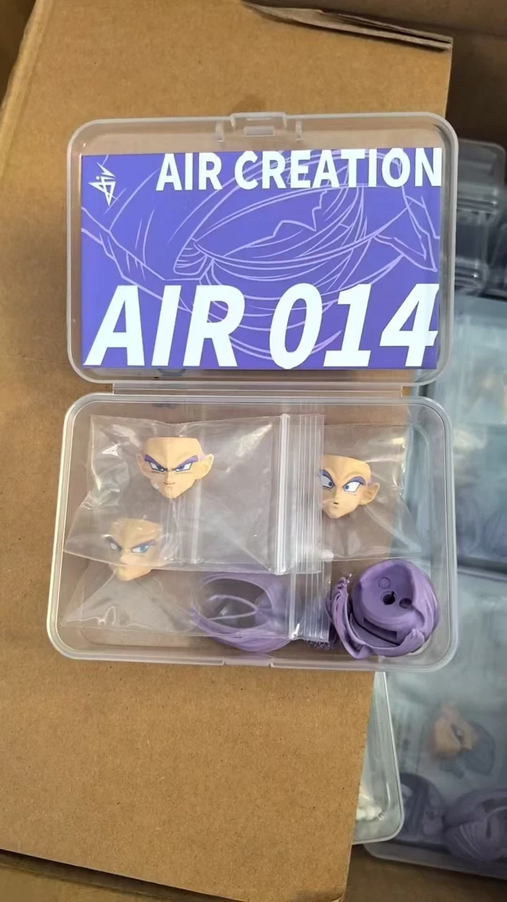 HOT- IN Stock Original Air SHF Dragon Ball Trunks Head Accessories Air013 Air014 Air015 Anime Collection Figures Model Toy Gifts