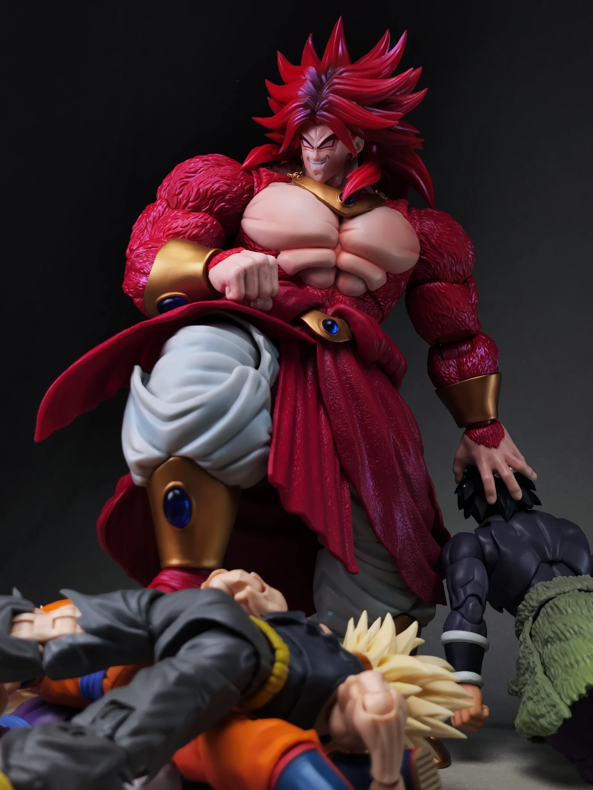 Beast God & Kong Model Broly SSJ4 MA08L/09/10/11 Super Saiyan 4 Dragon Ball SHF NORSE GOD: SKOLL Action Figure Anime Model Toy - Image 6