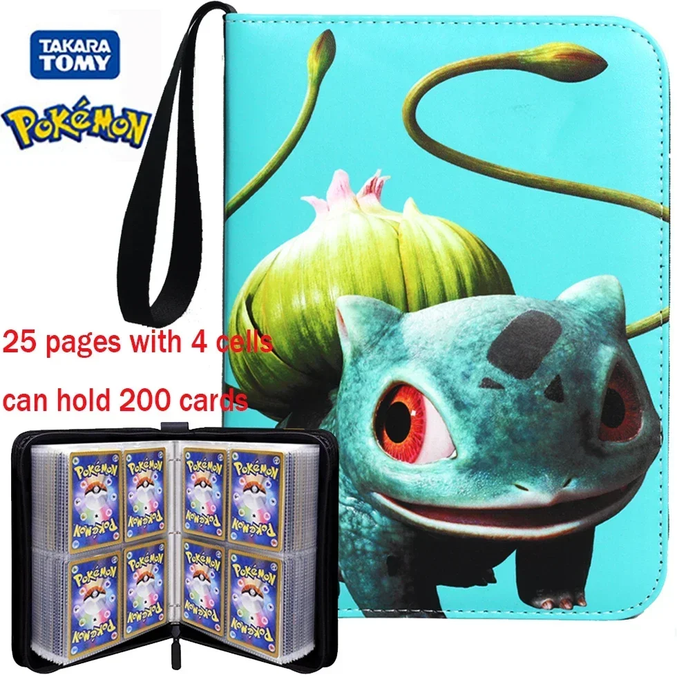 @New Pokemone Card Album PU Zipper Photo Album Collection Book Anime Figure Album Hobby File Kids Toy Gifts In Stock - Image 10