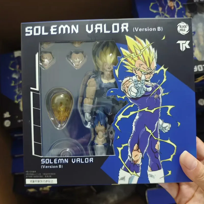 Black Hole Toys & TK Dragon Ball SHF Super Saiyan SSJ Majin Vegeta Battle Damage Full Power Anime Action Figures Models toys - Image 7