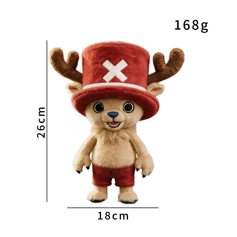 New Anime One Piece Chopper Plush Doll Cute Ship Doctor Deer with Pink Hat Anime Peripherals Toy Birthday Christmas Gift - Image 6