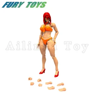 Fury Toys 1/12 Action Figure Female Body Figure Valeria Hana Imani Anime Model