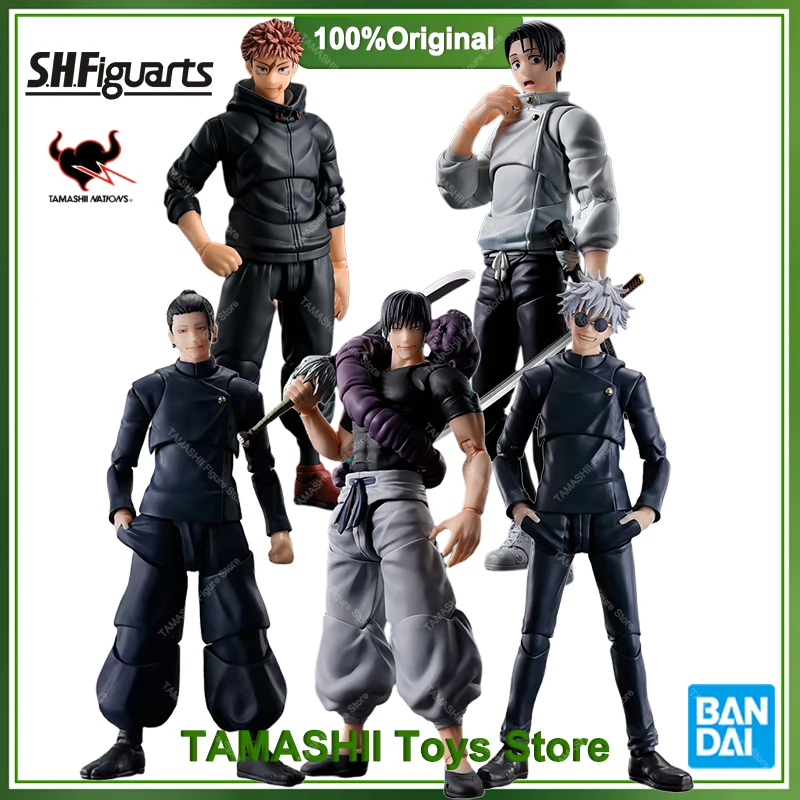 Original Bandai Jujutsu Kaisen S.H.Figuarts SHF Yuji Itadori Yuta Okkotsu TOJI FUSHIGURO Suguru Geto Action Figure Model Toys