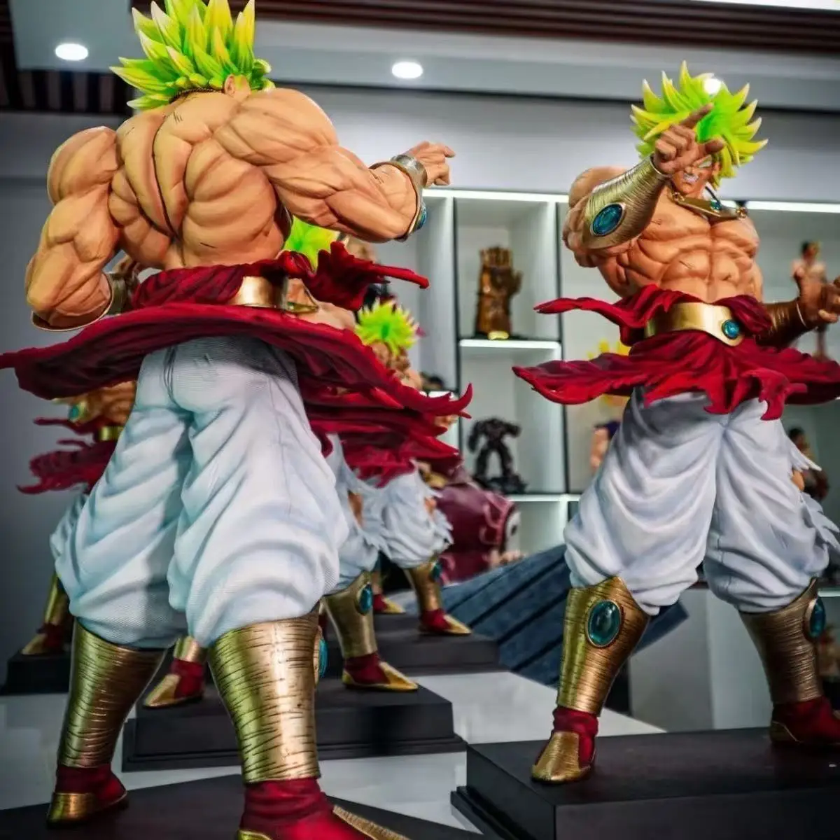CK&Jt Statue Dragon Ball Z Broly Figure Ssj3 Broly Super Saiyan PVC Action Figures 50cm/19.69inch Collection Mode Toys Gifts - Image 6