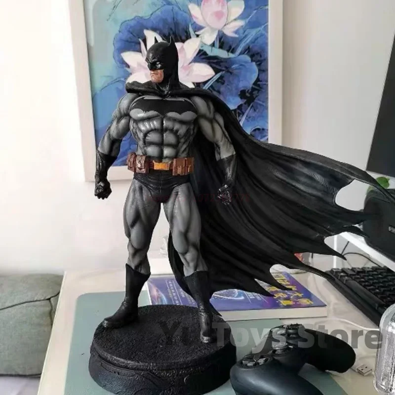 Large 38cm Dark Knight Batman Figures Model Ornaments Toys Gift Gk Action Figurines Justice League Standing Batman Ornament Gift