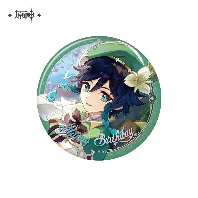 Sunsyea Official Genshin Impact Merch From miHoYo Venti Badge Anime Collection - Image 25