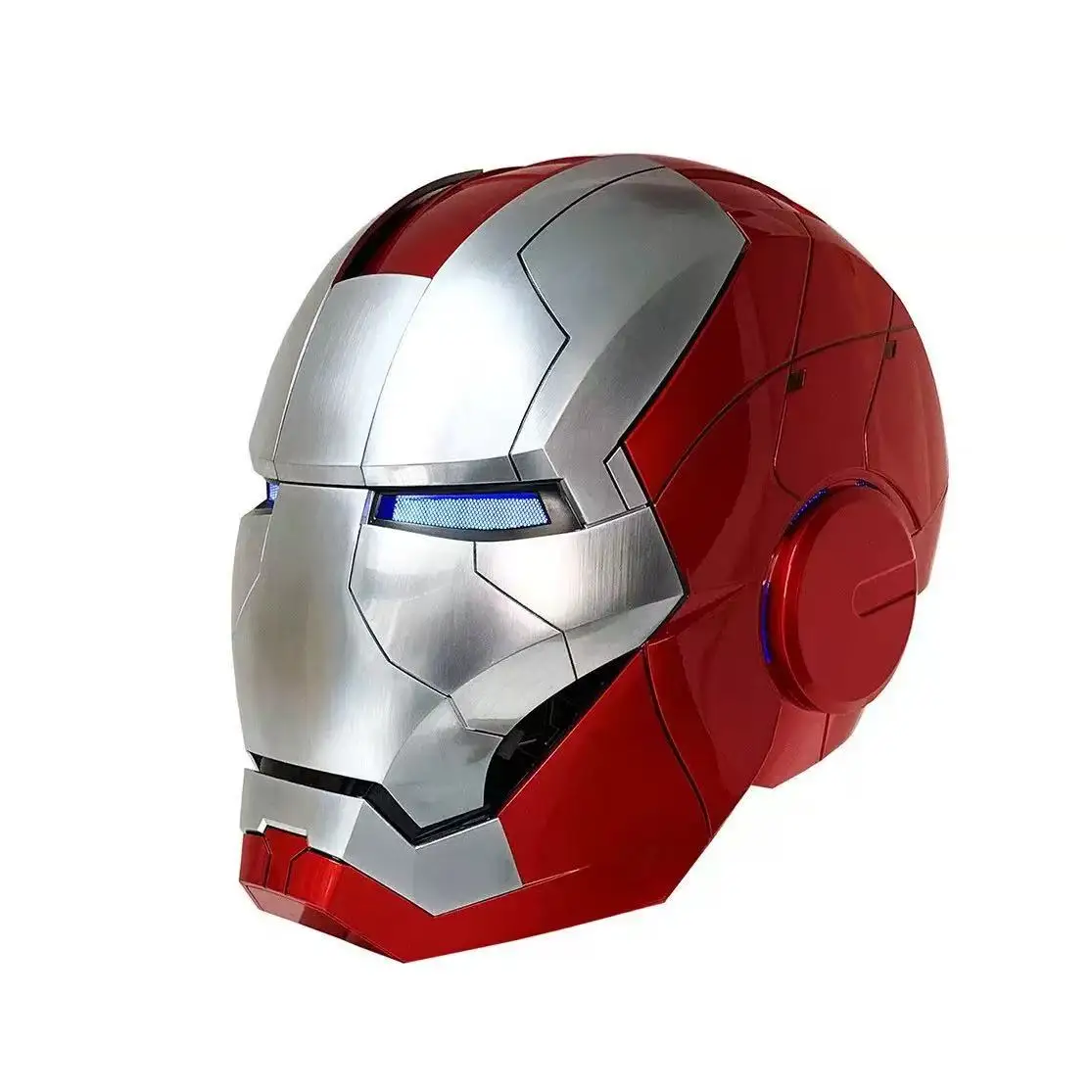 Iron Man Helmet Mk5 Electric Voice Activated Control Wearable Mask 1:1 Automatic Opening Closing Model Figure Adult Toy Gift - Image 8