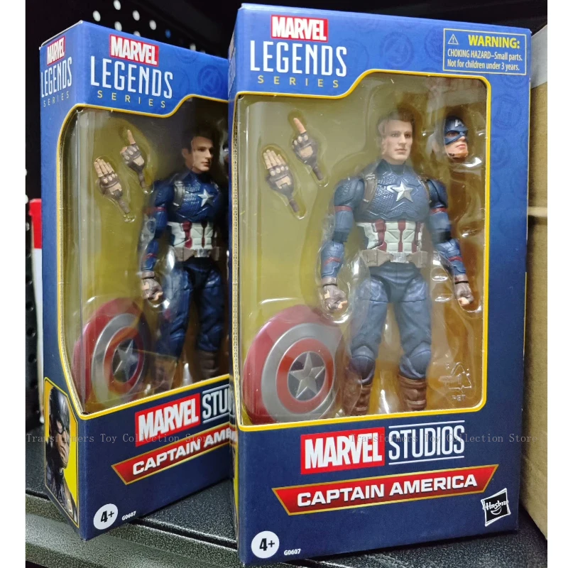 New in stock Hasbro Marvel Legend Series Avengers: Endgame Captain America Movie Handmade Model Toy Collection Birthday Gift