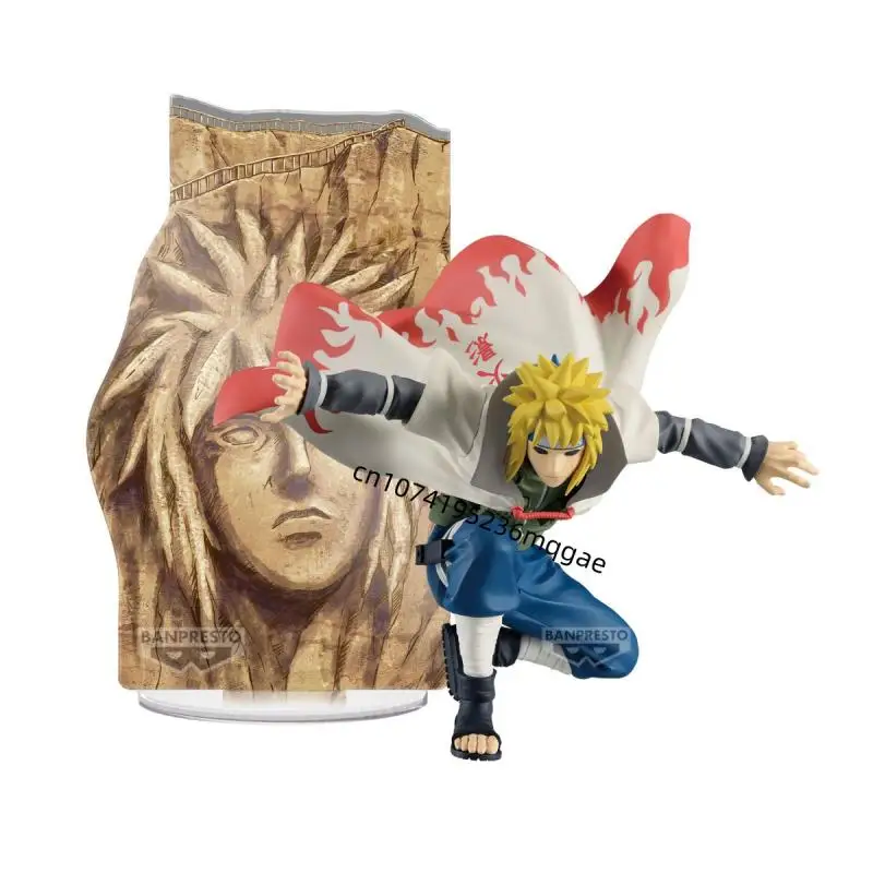 Original In Stock Bandai Naruto: Shippuden Namikaze Minato Senju Tobirama Hashirama PANEL SPECTACLE Anime Action Figures Model - Image 3
