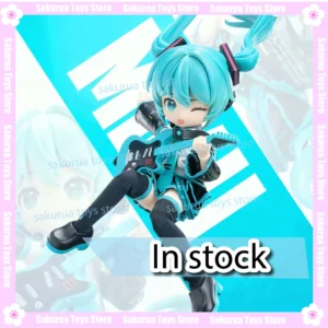 In Stock BLOKEES Qiyu Edition  Miku Official Server Toys Figures Ornaments Scenery Peripheral Action Figure Collection Gifts