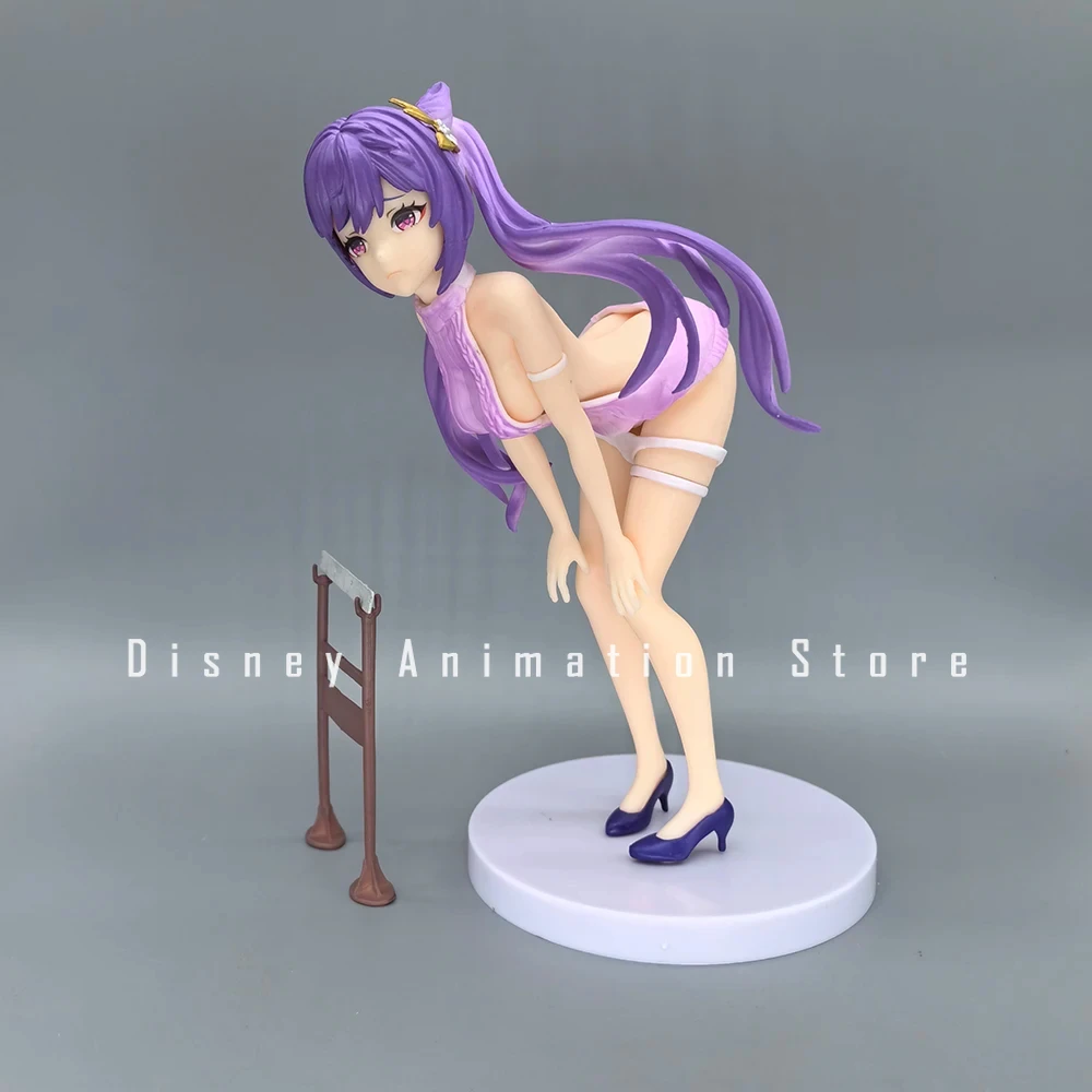 In Stock 18cm Genshin Impact Figure Keqing Swimming APEX-TOYS MiHoYo Girls Toys Anime Figure Game Action Figure Collectible Doll - Image 3