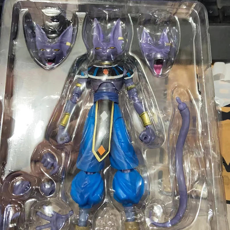 Hot Anime Figure Shf Dragon Ball Z Beerus Super God of Destruction Action Figures PVC Collection Model Toy For Children Gift - Image 3