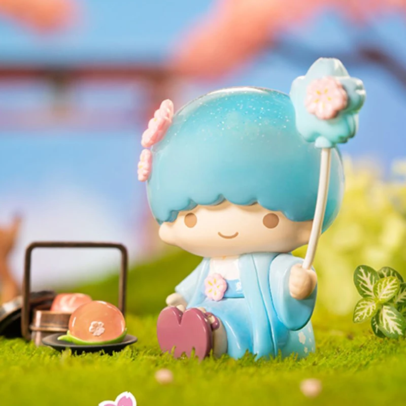 Sanrio Blossom And Wagashi Series Blind Box Cute Kuromi Cinnamoroll Melody Pocahcco Pompompurin Action Figure Suprise Bag Toys - Image 10