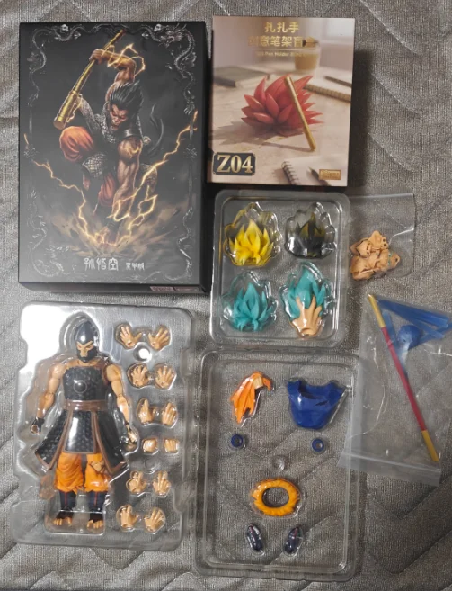 KONG Beast God Mythical Dimension SHF3.0 Battle Damage Wukong Top Armor Can Take Off Dragon Ball Black Mythical Era 1/12 Action - Image 10