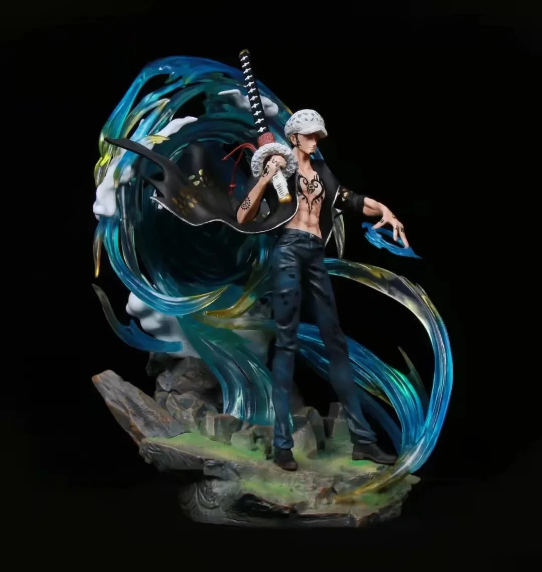 Anime One Piece Sailing Again Trafalgar Law Battle Ver. GK PVC Action Figure Game Statue Collectible Model Kids Toys Doll Gifts