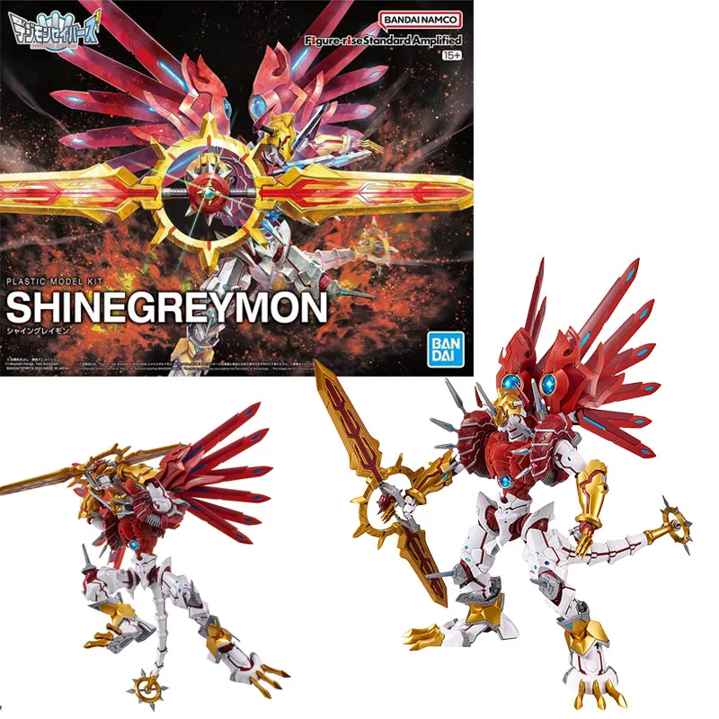 Bandai Genuine FRS Digimon Adventure Metal Garurumon War Greymon Omegamon X-Antibody Anime Action Figure Assembly Model Toy Gift - Image 20