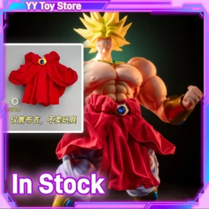 In Stock Bandai Kong Dragon Ball Broly Skirt Hem Super Saiyan Broly Skirt Hem Clothes Anime Action Figures Toys Gifts