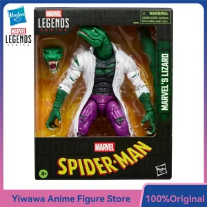 Original NEW Hasbro Marvel Legends Series Lizard (Spider-Man) 15cm Deluxe Anime Comic Action Figure Model Ornament Gift Toys