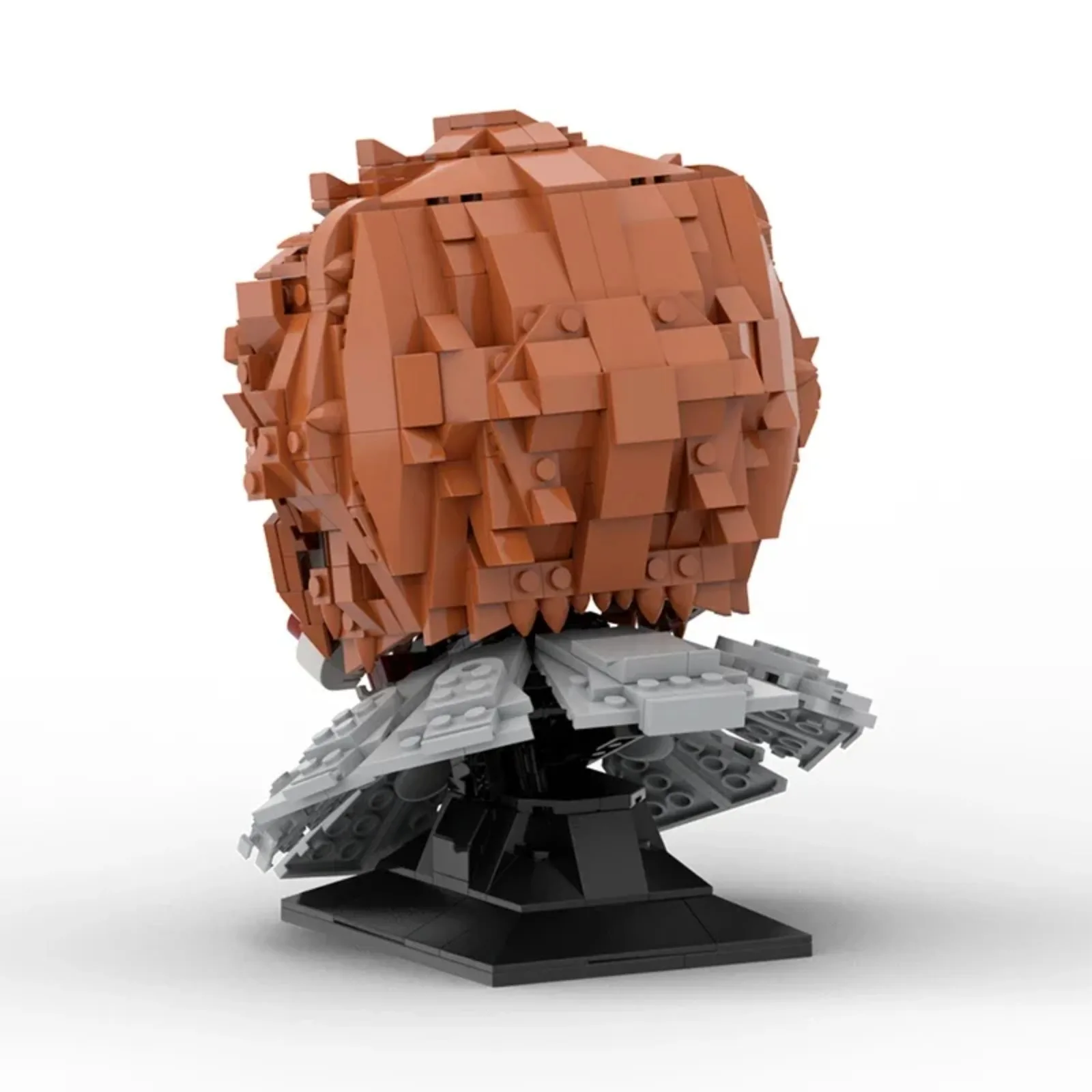 Pennywise Bust Building Blocks Stephen King's Figure Bricks Toys Halloween Gifts for Fans and Adults(880 PCS) - Image 3