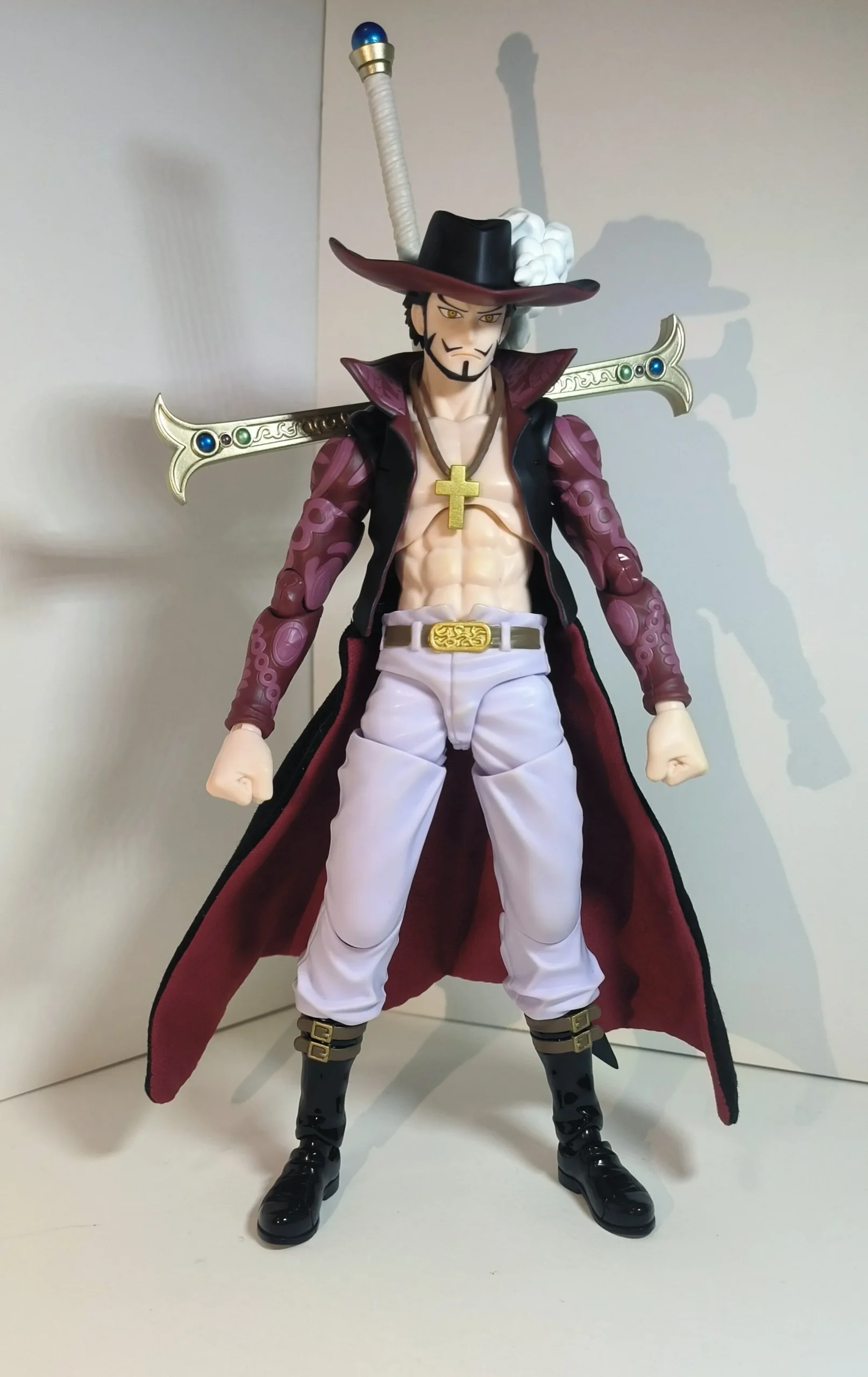 Handmade 1/12 Male Soldier Anime Character SHF Eagle Eye MiHock Double Sided Skirt Hem Accessories For 6in Action Figure Model