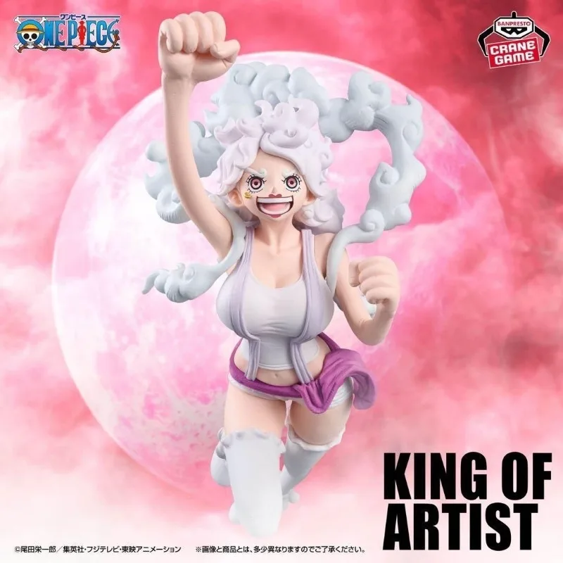 Original Bandai Banpresto in stock One Piece King of Artist Jewelry Bonney The Most Free Future Figure Model Collector Toy Gift