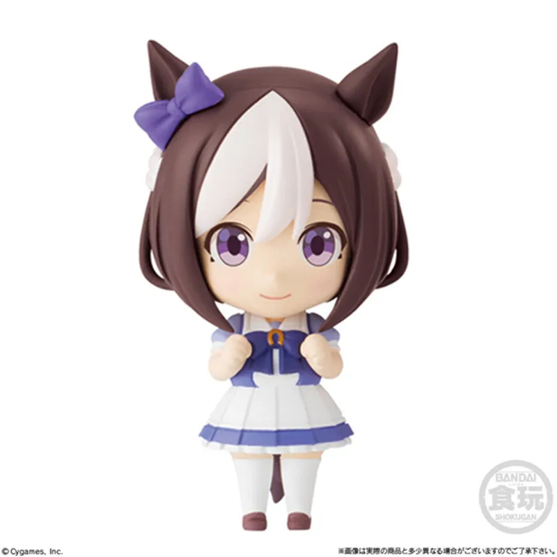 Bandai Original In Stock Racehorse Girls Special Week Silent Suzuka Miyu Food Toy Box Egg Mini Anime Figures Model Toys Gifts - Image 15