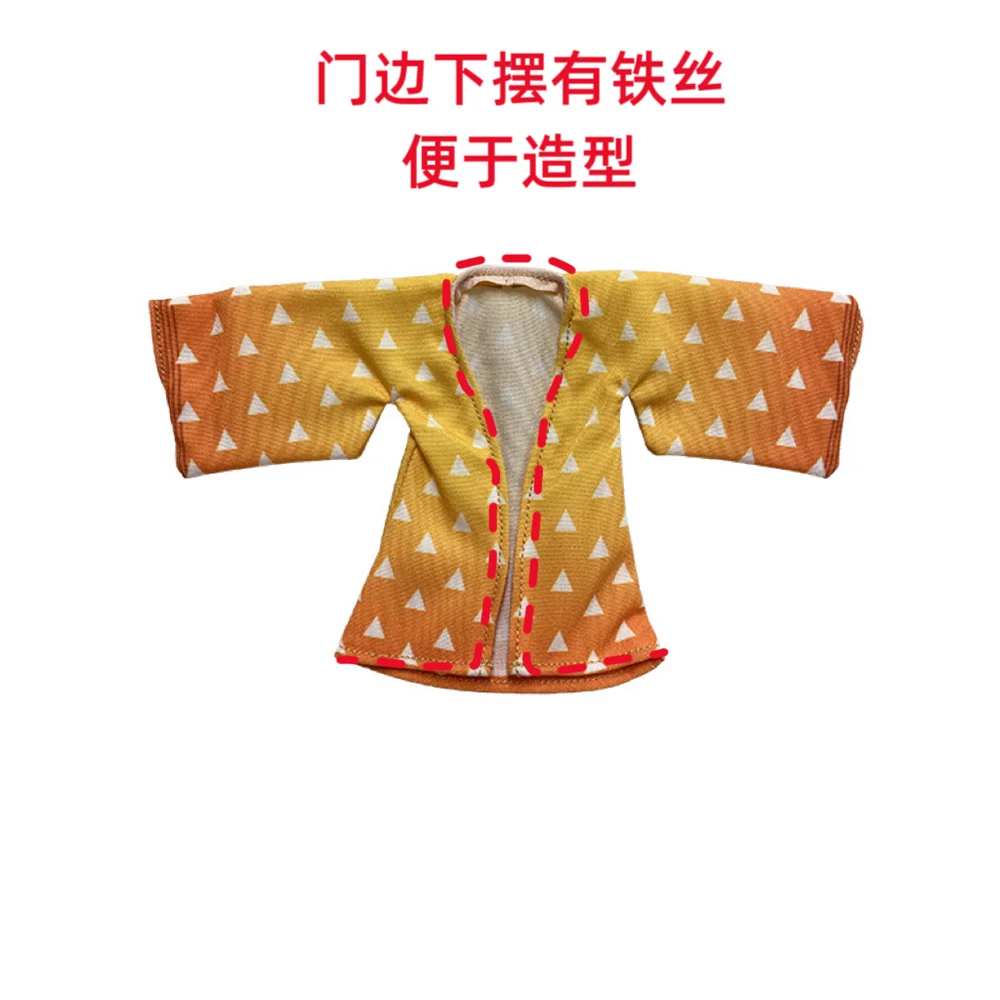 【No Figure】Demon Slayer SHF 1/12 Scale Male Soldier Zenitsu Anime Clothing Accessory Cloak Fit 6inch Action Figure Model Toys - Image 7