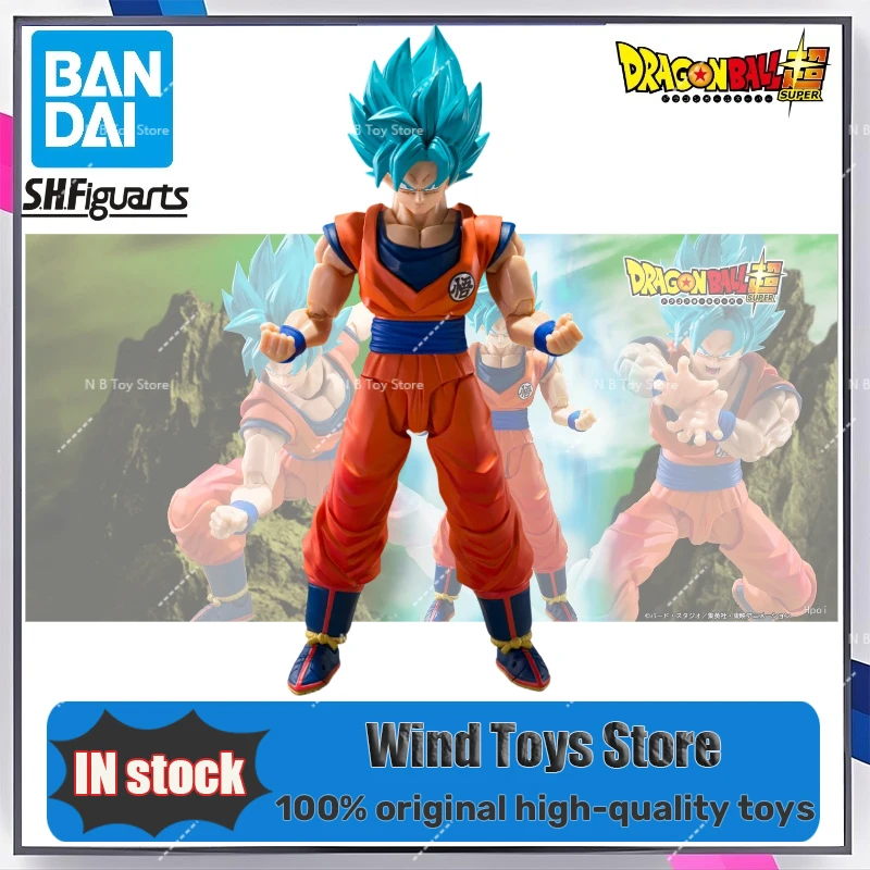 IN STOCK Bandai SHF Son Goku Legend Super Saiyan Genki Tian Festival Dragon Ball Genki Festival Model Toy Figure - Image 7
