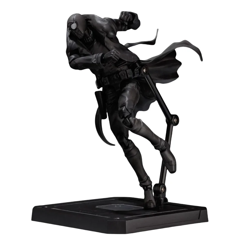 Spider Man Noir Peter Parker Ultimate Black Spider Man Earth-90214 Darkness SHF Toys Action Figure Model Kids Gift - Image 4