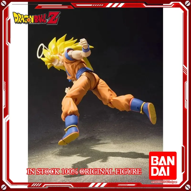 Original Bandai S.H. Figuarts Super Saiyan 3 Son Goku Dragon Ball Z 2.0 In Stock Anime Action Collection Figures Model Toys - Image 3