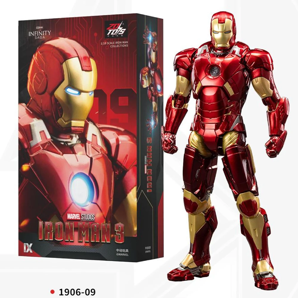 ZD Toys Marvel Avengers Iron Man MK38 Igor MK37 Hammerhead MK12 Kingarts MK40 Shotgun Action Figure Collections Gift - Image 7