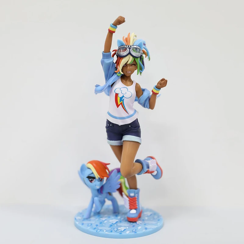 Kotobukiya My Little Pony Rainbow Dash My Little Pony Bishoujo 1/7 PVC Action Figure Anime Figure Model Toy Collection Doll Gift