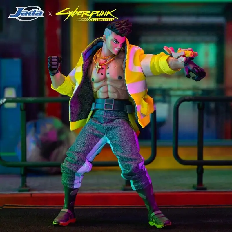 2026 New In Stock Original Jada Toys Cyberpunk: Edgerunners 2077 David Action Figure Lucy Movable Doll Children Toys Gift