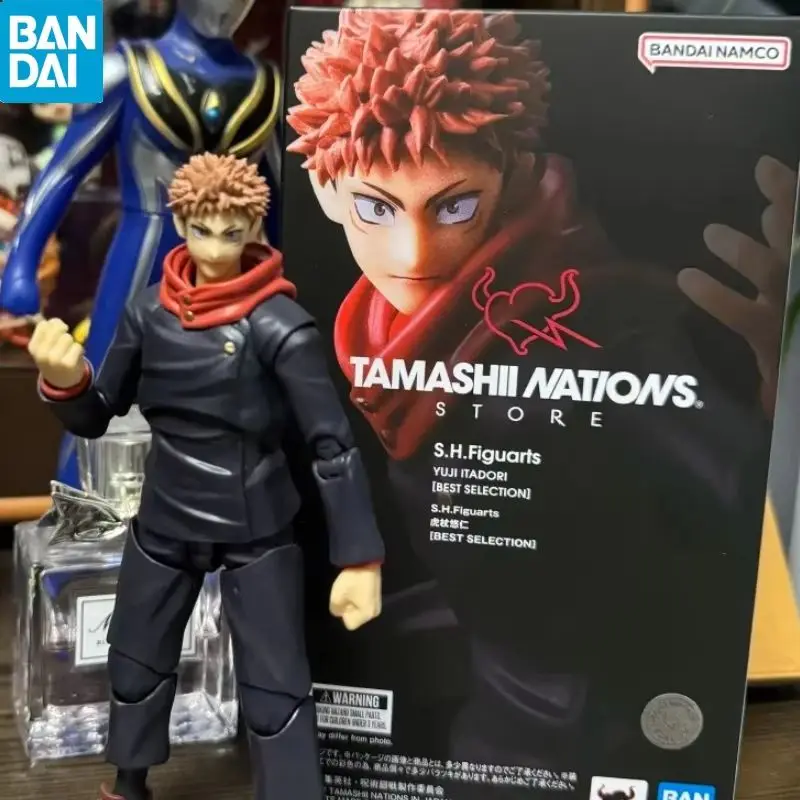 Bandai Genuine S.H.Figuarts Shf Yuji Itadori (Best Selection) Toy Gift Model Toy Collection Action Figure Decoration Gift - Image 3
