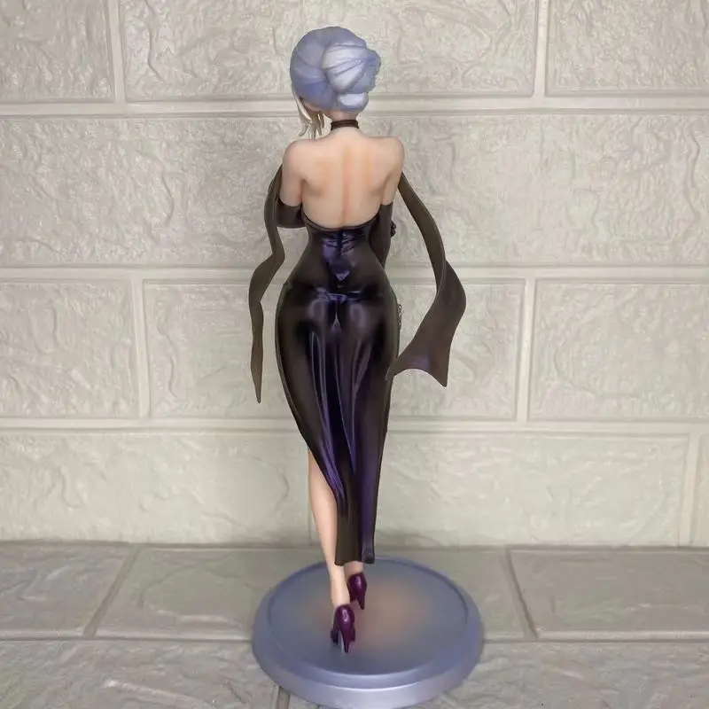 Anime Wife Figure Wife Action Figure Beautiful Dress Wife Figurine Doll Pvc Standing Model Toy Collection Statue Gift 25cm