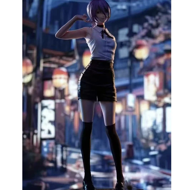 In Stock Chainsaw Man Reze Figure Bishoujo Anime Girl PVC Statue Desktop Decoration Collectible Toy Fan Gift Birthday Present