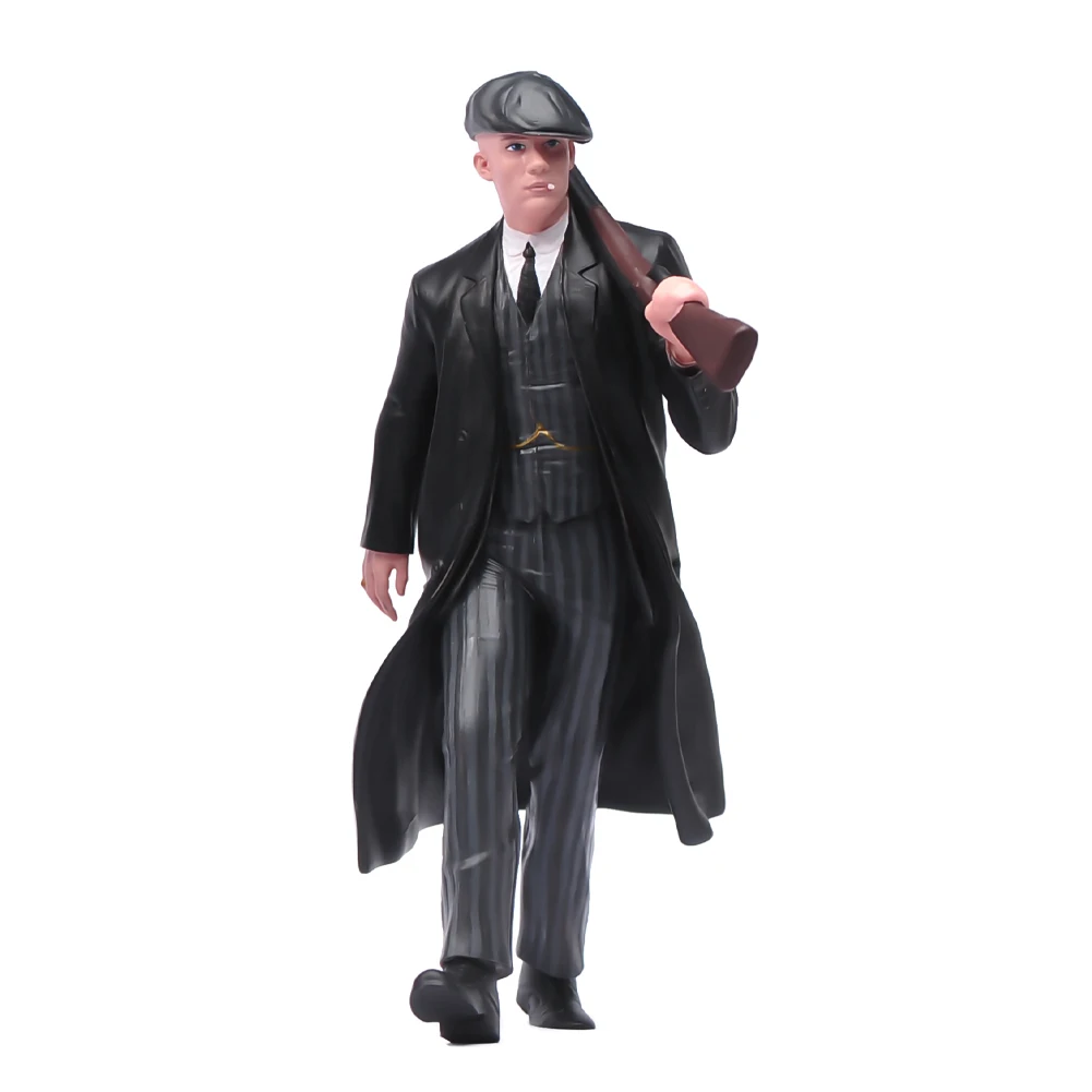 Miniature 1/18 1/24 1/43 1/64 1/87 Gangster Man Wearing Duckbill Hat Holding Gun Painted Figure Model Toys Mini Scene Props - Image 16
