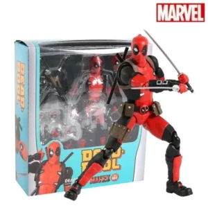 16cm Mafex 082 Marvel X-Men Deadpool Action Figure Comic Version Collectable Model Toy Doll Cool Birthday Festival Gifts