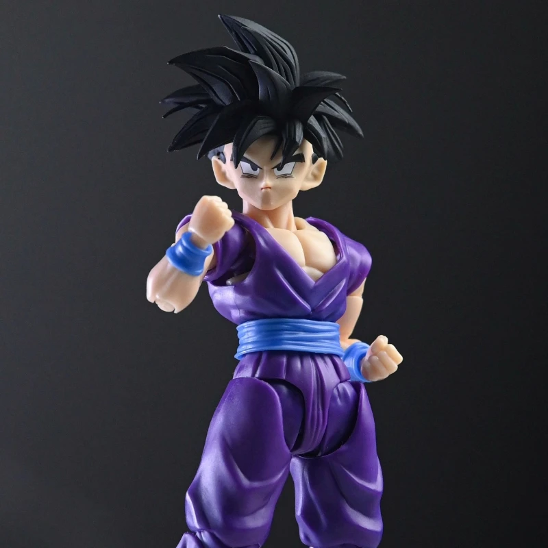 New Ko Hm&Air Shf Dragon Ball Z Ssj Son Gohan Ha001-004 Dlc Heads Accessories Anime Action Figures Model Collection Gifts Toys